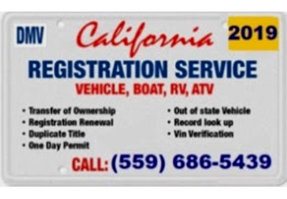 Dmv Registration Service Tulare